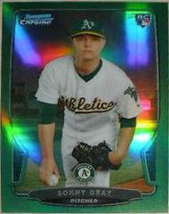 Sonny Gray [Green Refractor] Baseball Cards 2013 Bowman Chrome Mini Prices