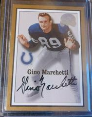 Gino Marchetti [Autograph] Football Cards 2000 Fleer Greats of the Game Autographs Prices