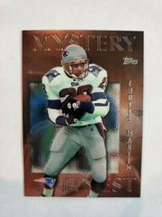 Curtis Martin [Bronze Refractor] #M18 Football Cards 1997 Topps Mystery Finest Prices