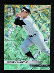 Mickey Mantle [Neon Green] Baseball Cards 2018 Panini Chronicles Spectra Prices