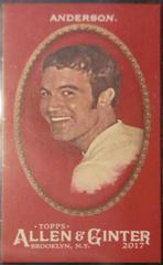 Tom Anderson [Mini Red] #142 Baseball Cards 2017 Topps Allen & Ginter X Prices