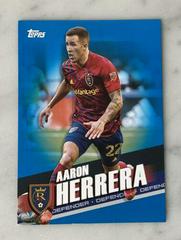Aaron Herrera [Blue] Soccer Cards 2022 Topps MLS Prices