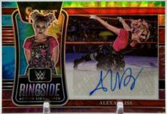 Alexa Bliss [Tie Dye Prizm] Wrestling Cards 2022 Panini Select WWE Ringside Action Signatures Prices