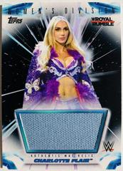 Charlotte Flair [Black] #MR-CH Wrestling Cards 2021 Topps WWE Women’s Division Mat Relics Prices