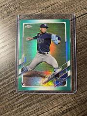 Luis Patino [Green Refractor] Baseball Cards 2021 Topps Chrome Update Prices