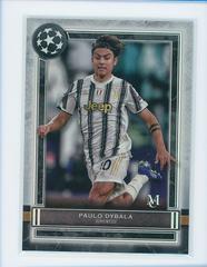 Paulo Dybala #12 Soccer Cards 2020 Topps Museum Collection UEFA Champions League Prices