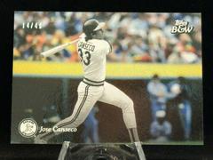 Jose Canseco [Background Color] #36 Baseball Cards 2023 Topps Black and White Prices