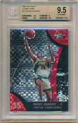 Kevin Durant [Xfractor] #71 Basketball Cards 2007 Finest Prices