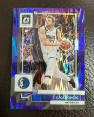 Luka Doncic [Purple Shock] Basketball Cards 2022 Panini Donruss Optic Prices