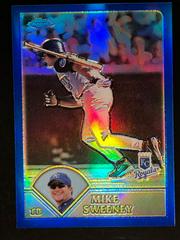 Mike Sweeney [Refractor] #394 Baseball Cards 2003 Topps Chrome Prices