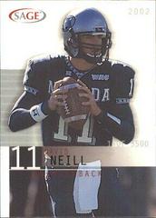 David Neill #29 Football Cards 2002 Sage Prices