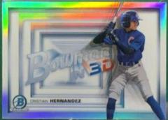 Cristian Hernandez #B3D-9 Baseball Cards 2022 Bowman in 3D Prices