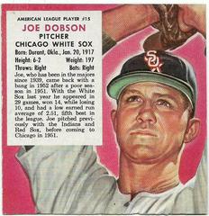 Joe Dobson #15 Baseball Cards 1953 Red Man Tobacco Prices