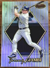Jeremy Giambi [Refractor] #132 Baseball Cards 1999 Bowman's Best Prices
