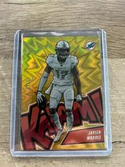 Jaylen Waddle [Gold] #K30 Football Cards 2023 Panini Absolute Kaboom Vertical Prices