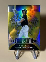 Colson Montgomery [Gold] #13 Baseball Cards 2023 Panini Chronicles Crusade Prices