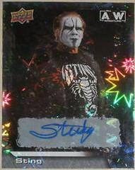 Sting [Dynamite Autograph] Wrestling Cards 2022 Upper Deck AEW Prices