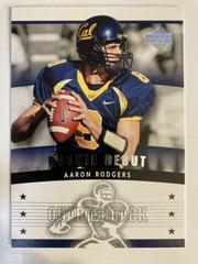 Aaron Rodgers Football Cards 2005 Upper Deck Rookie Debut Prices