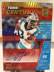 Chuba Hubbard [Red] #TOC-CHU Football Cards 2021 Panini Chronicles Turn of the Century Autographs Prices