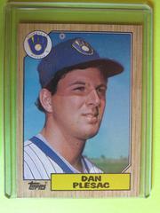 Dan Plesac #279 Baseball Cards 1987 Topps Prices
