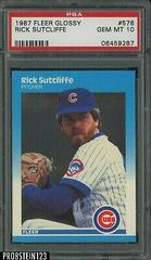 Rick Sutcliffe #576 Baseball Cards 1987 Fleer Glossy Prices