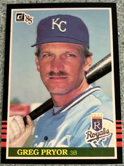 Grey Pryor Baseball Cards 1985 Donruss Prices