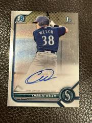 Charlie Welch #CPA-CW Baseball Cards 2022 Bowman Chrome Prospect Autographs Prices