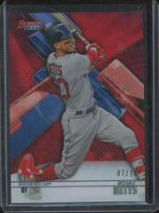 Mookie Betts [Red Refractor] #17 Baseball Cards 2018 Bowman's Best Prices