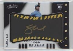 Shane McClanahan [Material Signature Black Gold] #120 Baseball Cards 2021 Panini Absolute Prices