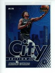 Anthony Edwards [Artist Proof] Basketball Cards 2021 Panini Hoops City Edition Prices