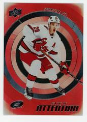 Sebastian Aho Hockey Cards 2022 Upper Deck Centre of Attention Prices