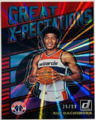 Rui Hachimura [Red Laser] Basketball Cards 2019 Panini Donruss Great X-Pectations Prices