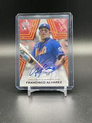 Francisco Alvarez [Red] #BSA-FA Baseball Cards 2023 Topps Series 1 Stars Autographs Prices