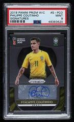 Philippe Coutinho Soccer Cards 2018 Panini Prizm World Cup Signatures Prices
