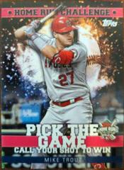 Mike Trout [Series 2] #HRC-3 Baseball Cards 2022 Topps Home Run Challenge Code Prices