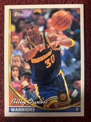 Billy Owens #138 Basketball Cards 1993 Topps Prices