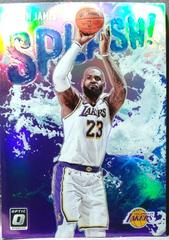 LeBron James [Purple] #11 Basketball Cards 2021 Panini Donruss Optic Splash Prices