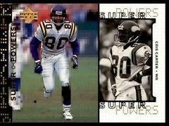 Cris Carter #S17 Football Cards 1998 Upper Deck Super Powers Prices