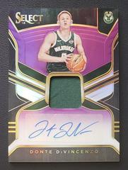 Donte DiVincenzo [Purple] #DDV Basketball Cards 2018 Panini Select Rookie Jersey Autographs Prices
