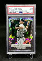 Justin Verlander [Cracked Ice] Baseball Cards 2012 Panini Prizm Prices