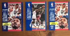 Karl Malone [Yellow Back] Basketball Cards 1991 Fleer Prices