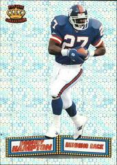 Rodney Hampton Football Cards 1994 Pacific Marquee Prisms Prices