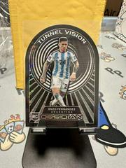 Enzo Fernandez [White Pulsar] Soccer Cards 2022 Panini Obsidian Tunnel Vision Prices