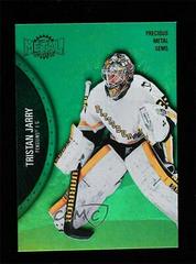 Tristan Jarry [Green] #108 Hockey Cards 2021 Skybox Metal Universe Prices