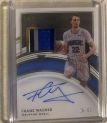 Franz Wagner [Patch Autograph] Basketball Cards 2021 Panini Immaculate Collection Prices