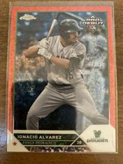 Ignacio Alvarez [Red Mini Diamond] Baseball Cards 2023 Topps Pro Debut Chrome Prices
