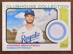 Andrew Benintendi Baseball Cards 2022 Topps Heritage Clubhouse Collection Relics Prices