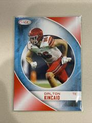 Dalton Kincaid [Red] #116 Football Cards 2023 Sage Prices