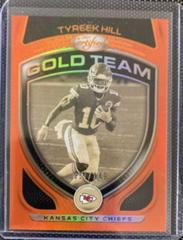 Tyreek Hill [Orange] #GT-13 Football Cards 2021 Panini Certified Gold Team Prices
