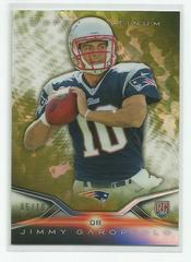 Jimmy Garoppolo [Camo Refractor] Football Cards 2014 Topps Platinum Prices
